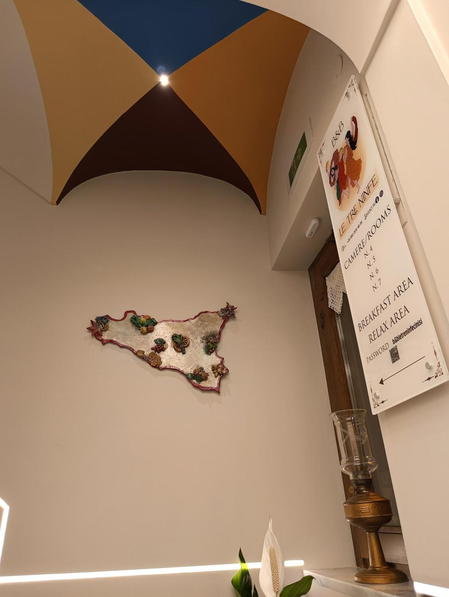 Le Tre Ninfe Cinisi Acomodação com café da manhã Exterior foto