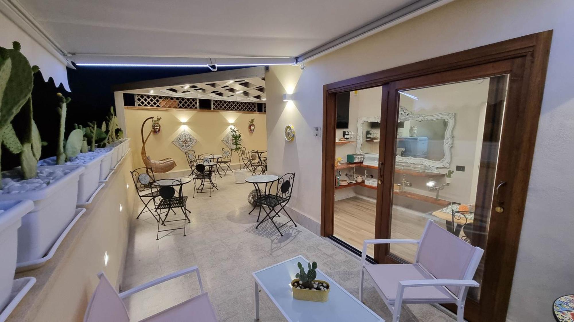 Le Tre Ninfe Cinisi Acomodação com café da manhã Exterior foto