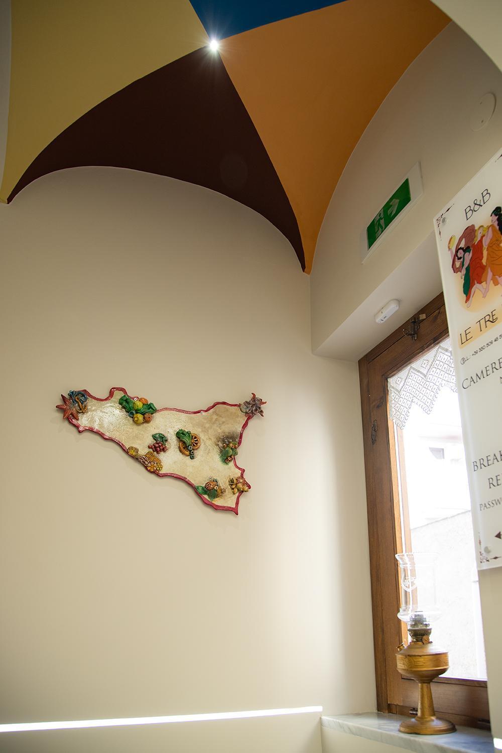 Le Tre Ninfe Cinisi Acomodação com café da manhã Exterior foto